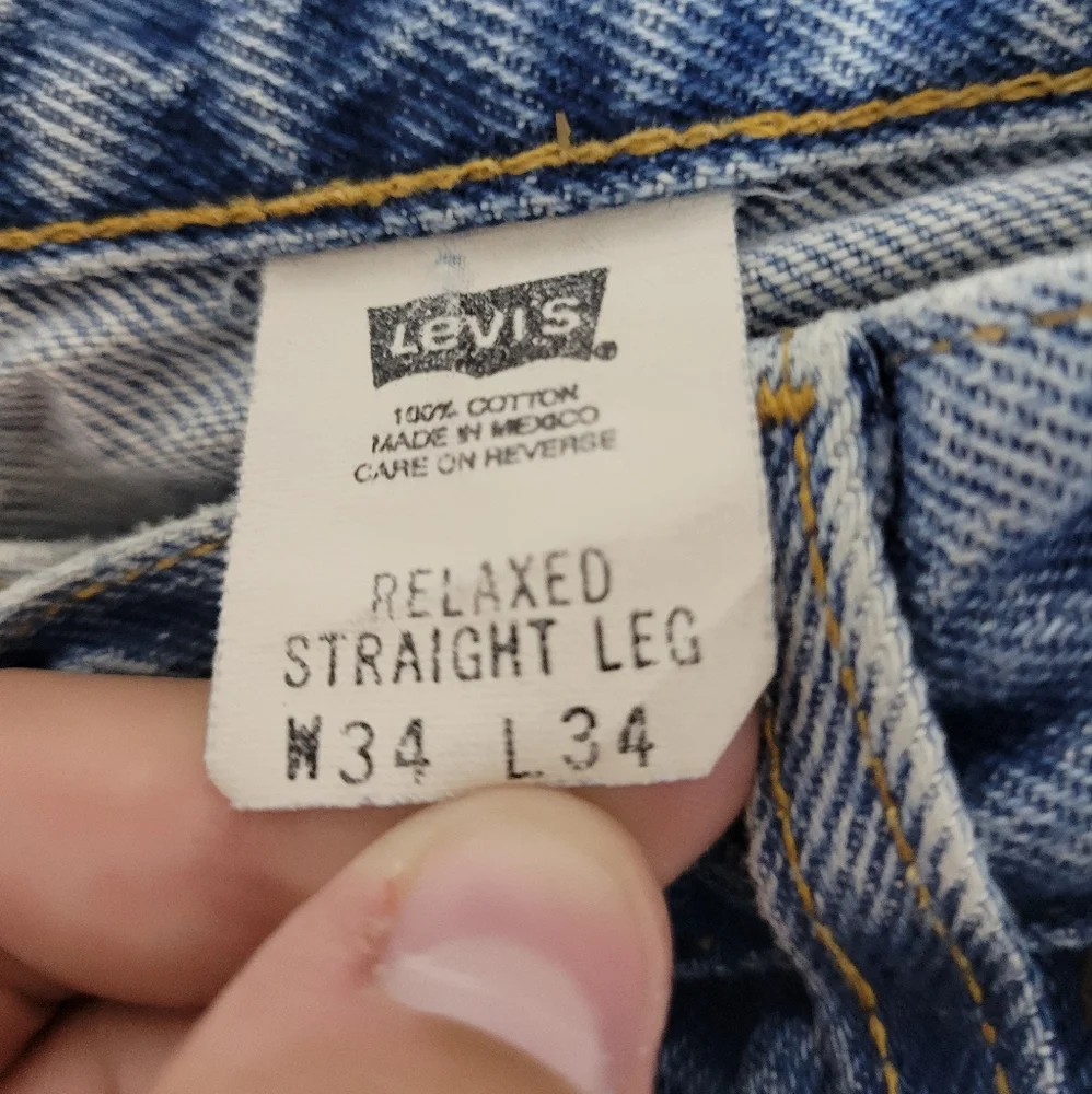 Levis Relaxed Straight Leg 34x34
